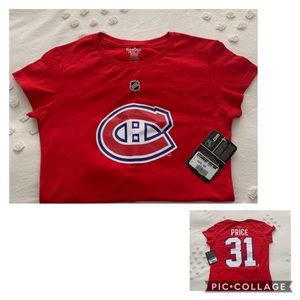 NWT womens montreal canadiens t-shirt